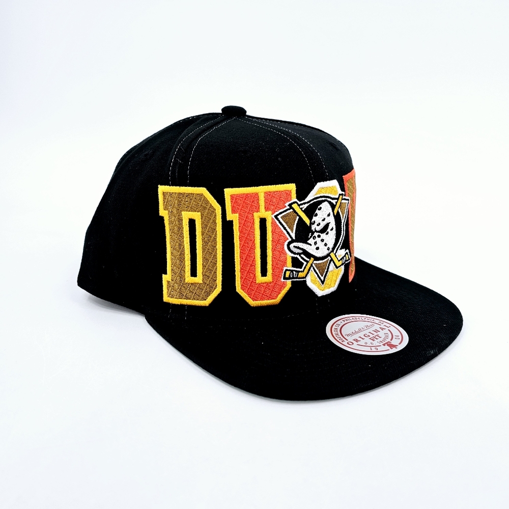 Mitchell & Ness Anaheim Ducks NHL Varsity Snapback Hat Men's - Picture 5 of 12